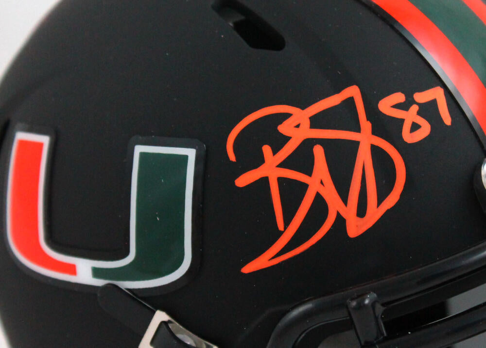 Reggie Wayne Autographed University of Miami Jersey