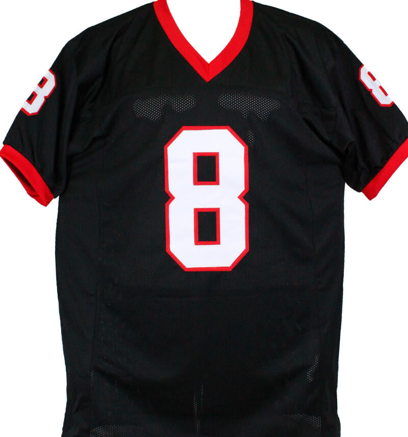 The Jersey Source Autographs AJ Green Autographed Red College Style Jersey- Beckett W Hologram *Black