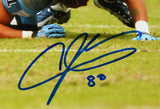Andre Johnson Signed Houston Texans 16x20 Fight Photo-JSA W *Blue Image 2