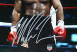 Mike Tyson Autographed 8x10 In Ring Horizontal Photo- JSA W *Silver Image 2