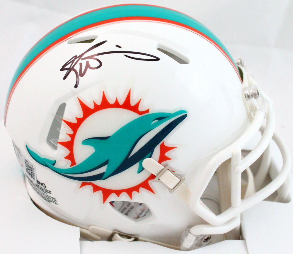 Ricky Williams Signed Miami Dolphins Speed Flash NFL Mini