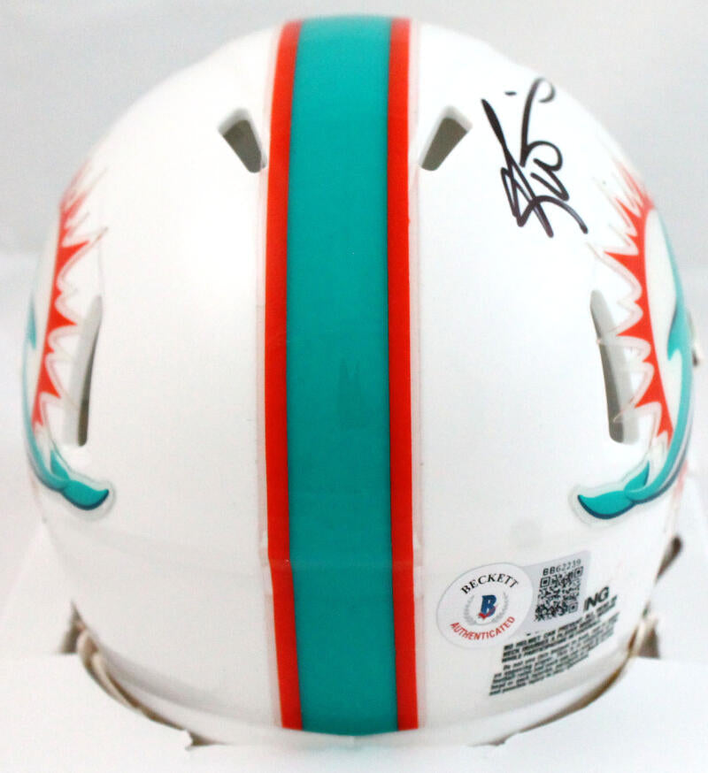 Ricky Williams Signed Miami Dolphins Speed Flash NFL Mini