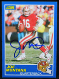 1989 Score #1 Joe Montana SF 49ers Autograph Beckett Authenticated Image 1