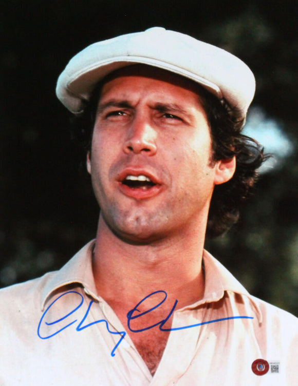 Chevy Chase Autographed 11x14 Caddyshack-Beckett W Hologram *Blue Image 1