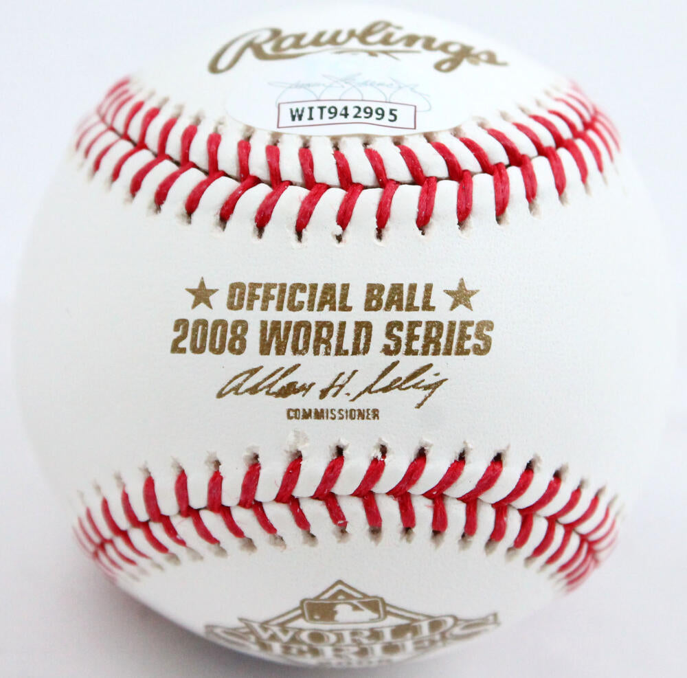 Ryan Howard Autographed Signed World Series 2008 Baseball