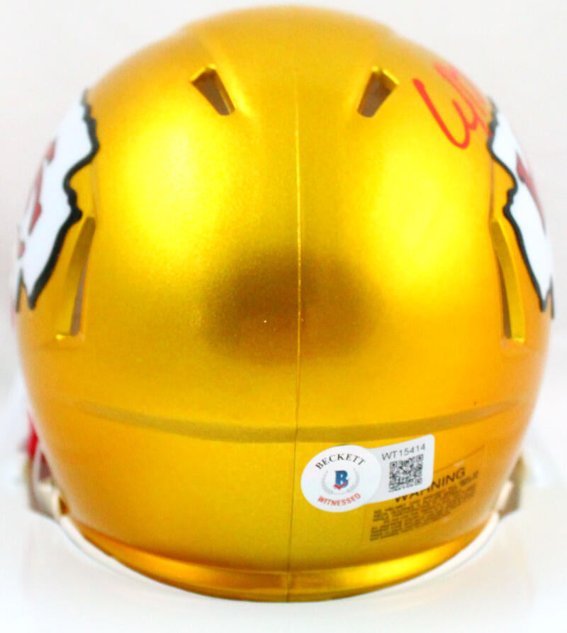 Clyde Edwards-Helaire Signed Kansas City Chiefs Speed Mini Helmet