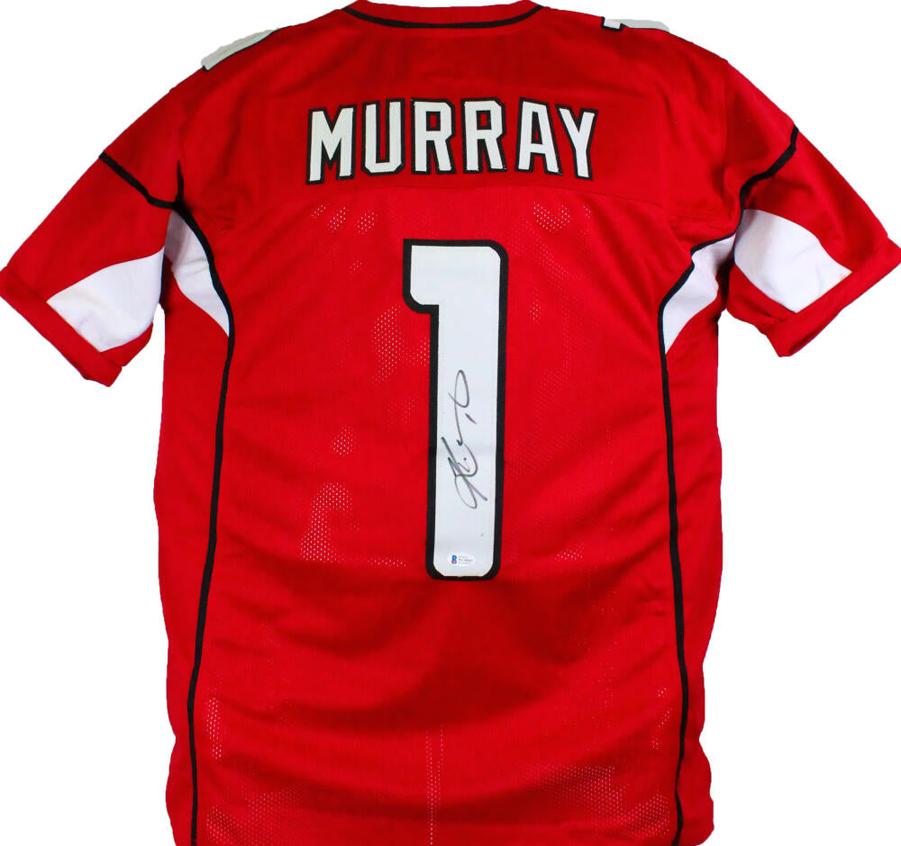 Kyler Murray Autographed Pro Style White Jersey- Beckett W *Black