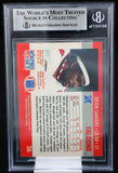 1990 Pro Set #36 Deion Sanders Atlanta Falcons Autograph Beckett Authenticated Image 2