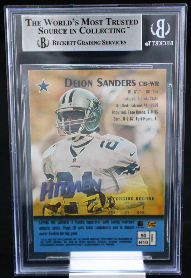 Deion Sanders Dallas Cowboys Fanatics Authentic Autographed