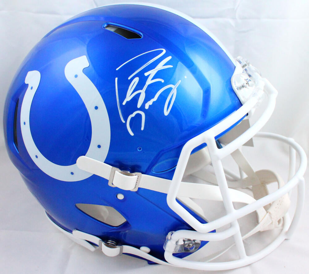 Peyton Manning Autographed Eclipse Indianapolis Colts Helmet –