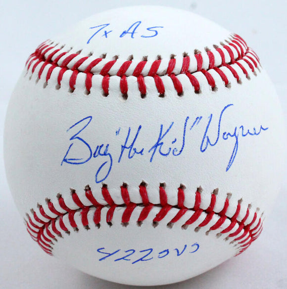 Billy Wagner Autographed Rawlings OML Baseball w/3 Insc.- TriStar Authenticated Image 1