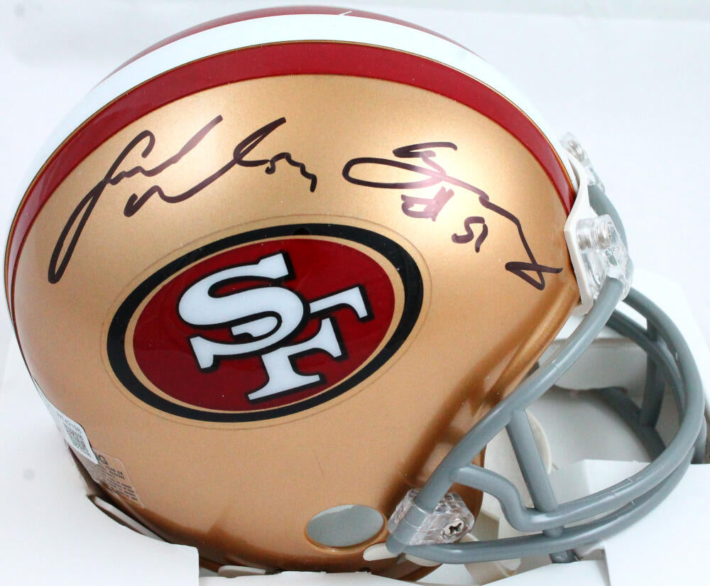 Azeez Al-Shaair Autographed/Signed Jersey Beckett Sticker San Francisco  49ers