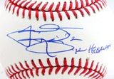 Johnny Manziel Autographed Rawlings OML Baseball w/Heisman-Beckett W Hologram *Blue Image 2