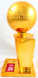 Hakeem Olajuwon Houston Rockets Autographed Mini Trophy- JSA W Auth *Black Image 3