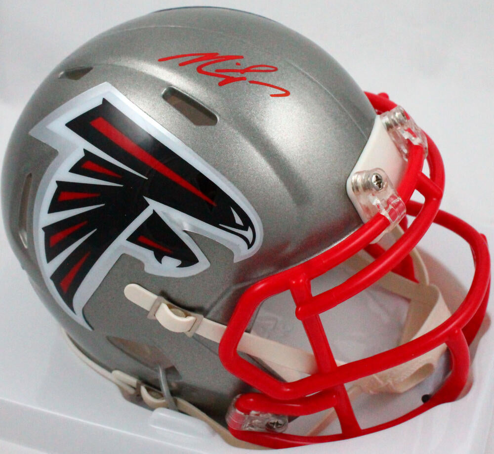 Michael Vick signed Falcons Helmet