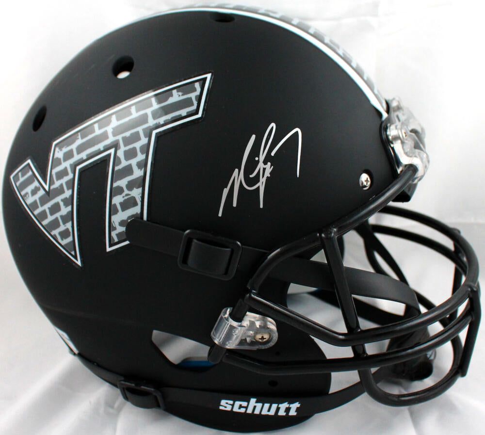 : Autographed/Signed Michael Mike Vick Virginia Tech