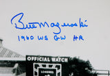 Bill Mazeroski  Autographed 16x20 1960 GW WS Home Run Photo-JSA W *Blue Image 2