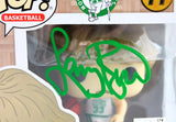 Larry Bird Autographed Boston Celtics Funko Pop Figurine-Beckett W Hologram *Green Image 2