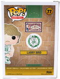 Larry Bird Autographed Boston Celtics Funko Pop Figurine-Beckett W Hologram *Green Image 5