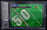 1993 Stadium Club #250 Joe Montana Auto Kansas City Chiefs BAS Autograph 10  Image 2