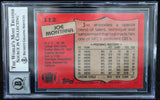1987 Topps #112 Joe Montana Auto San Francisco 49ers BAS Autograph 10  Image 2