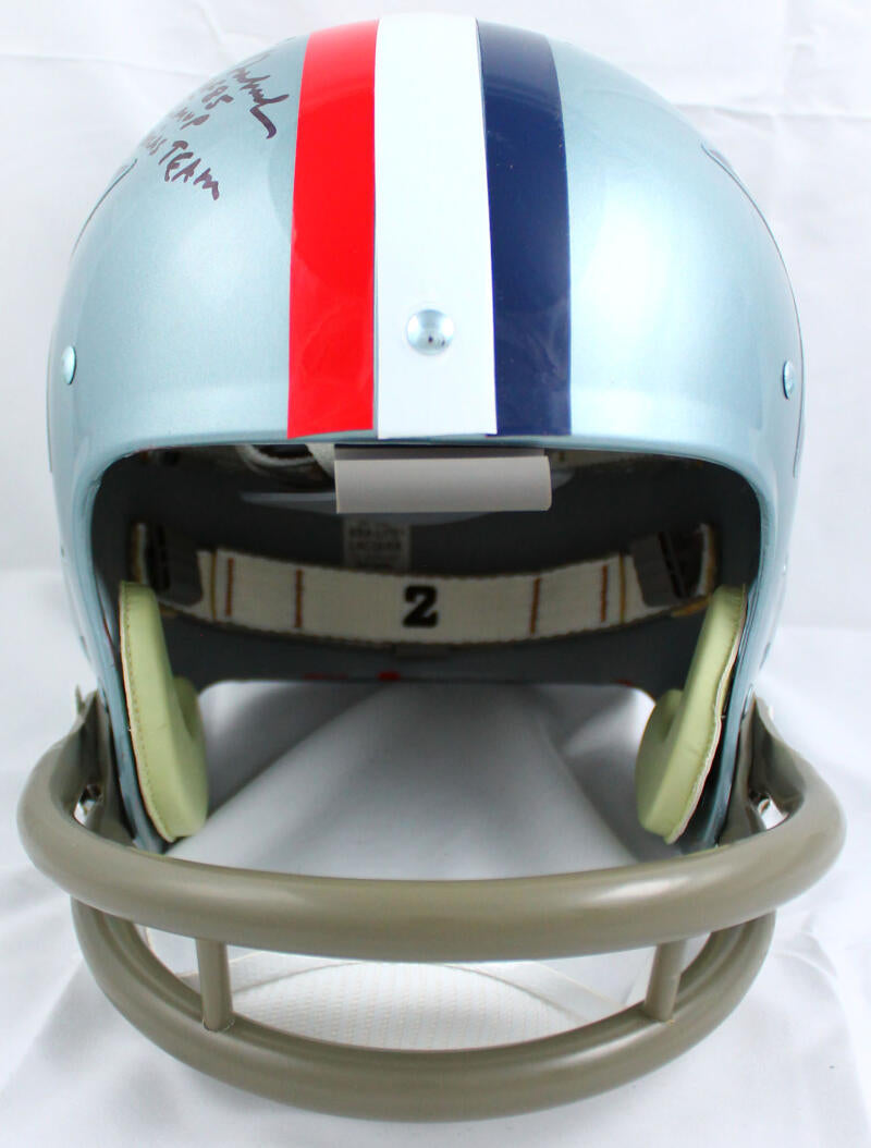 A Dallas Cowboy 1976 Bicentennial Mini Helmet Signed By Roger