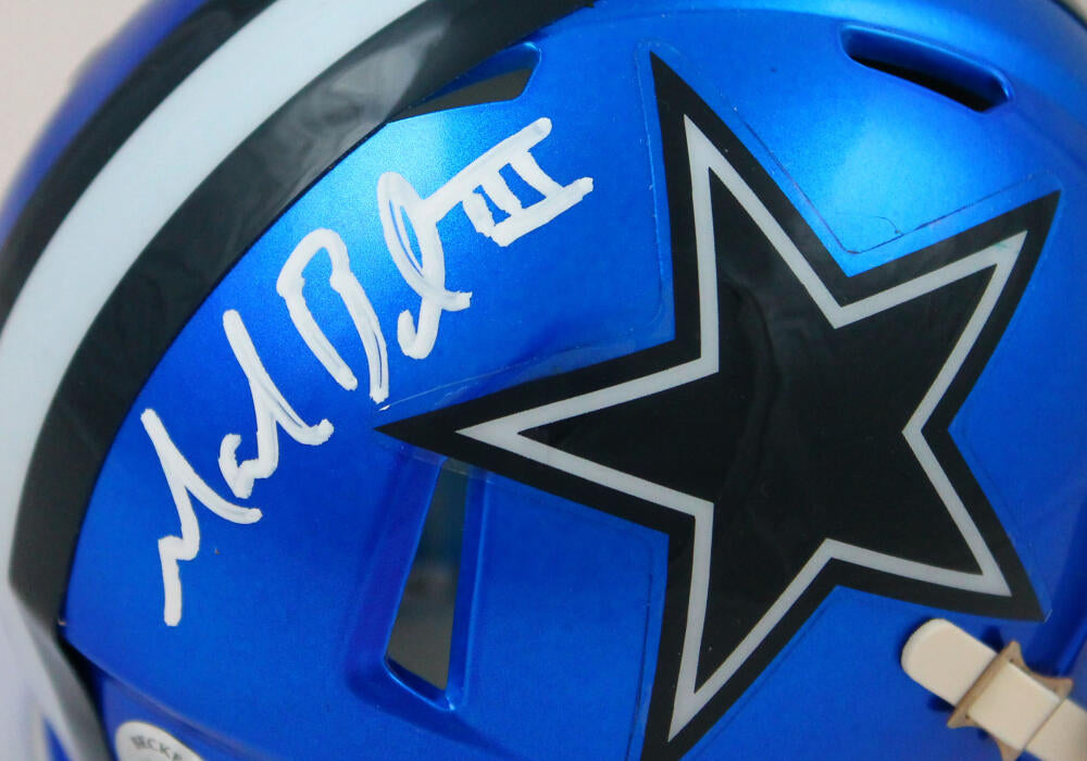 Marion Barber Autographed Dallas Cowboys Flash Speed Mini Helmet-Becke –  The Jersey Source