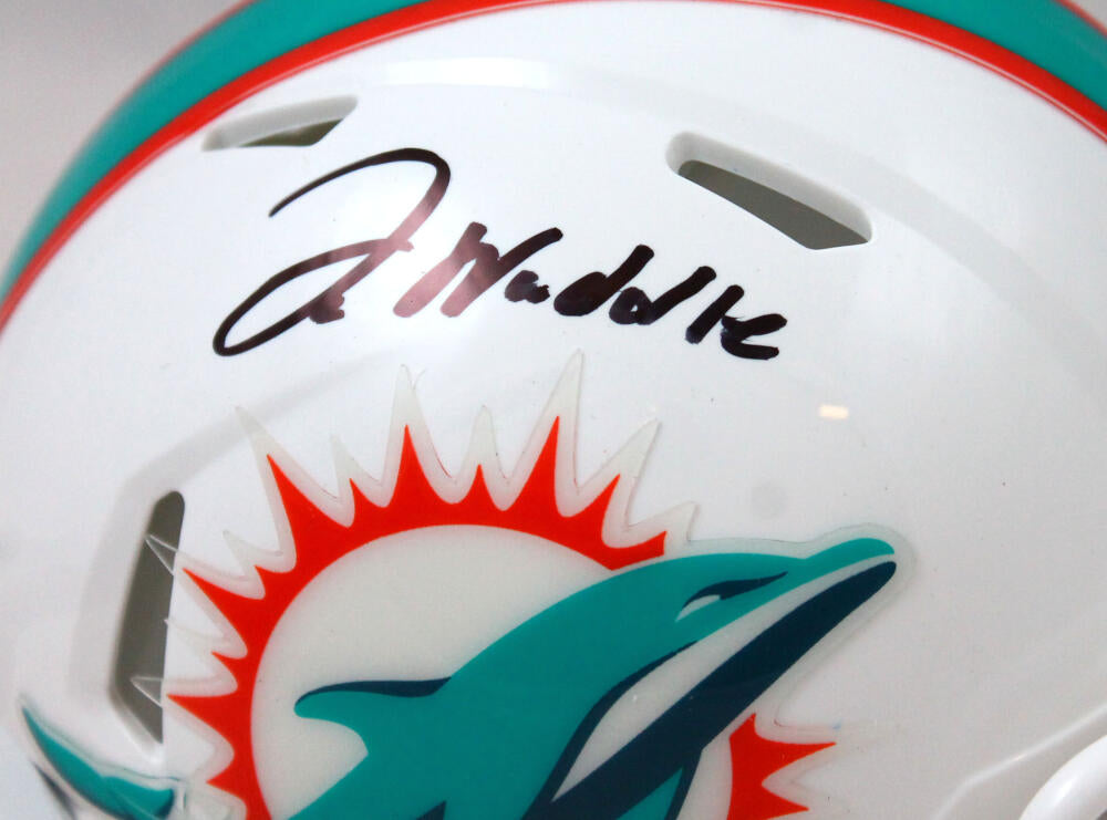 Jaylen Waddle Signed Miami Dolphins Salute to Service Speed Mini  Helmet-Fanatics