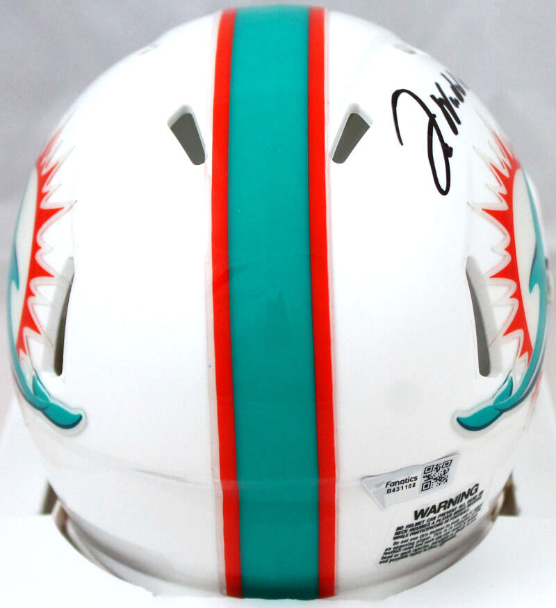 Jaylen Waddle Autographed Miami Dolphins Salute to Service Speed Mini – The  Jersey Source