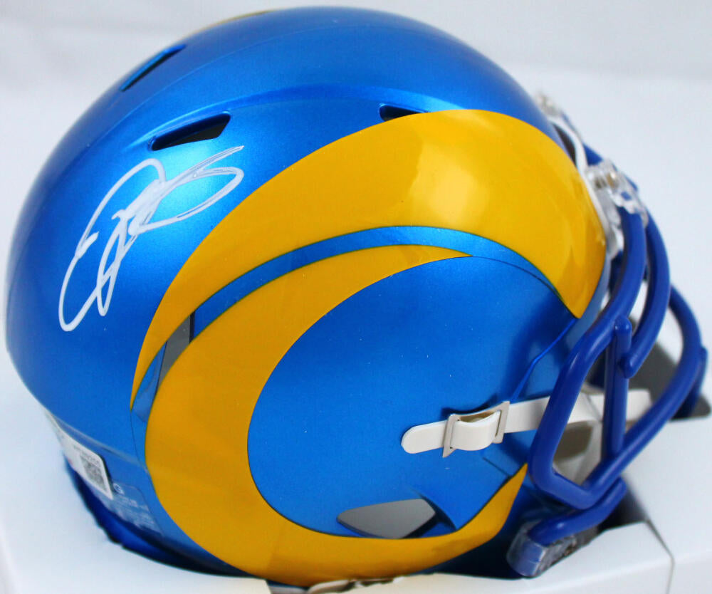 Odell Beckham Jr. Autographed Los Angeles Rams Flash Speed Mini Helmet –  The Jersey Source