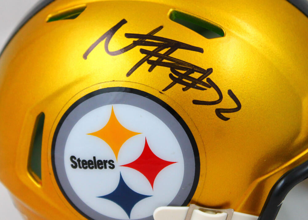 Najee Harris Pittsburgh Steelers Fanatics Authentic Autographed Riddell Speed Helmet