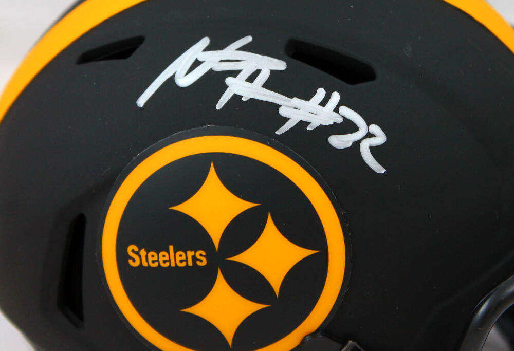 Najee Harris Autographed Steelers Eclipse Authentic Full-Size Football  Helmet - Fanatics