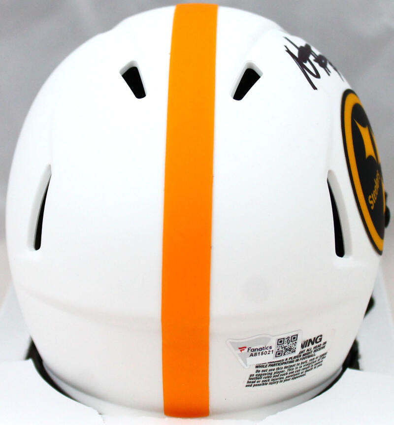 Najee Harris Autographed Pittsburgh Steelers Lunar Speed Mini Helmet-F –  The Jersey Source