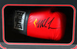 Mike Tyson Autographed Shadow Box Red EverfreshBoxing Glove Knock Out- JSA W Auth  Image 2