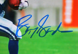 Barry Sanders Autographed Detroit Lions 8x10 FP Running v. Bucs Photo-Beckett W Hologram *Blue Image 2