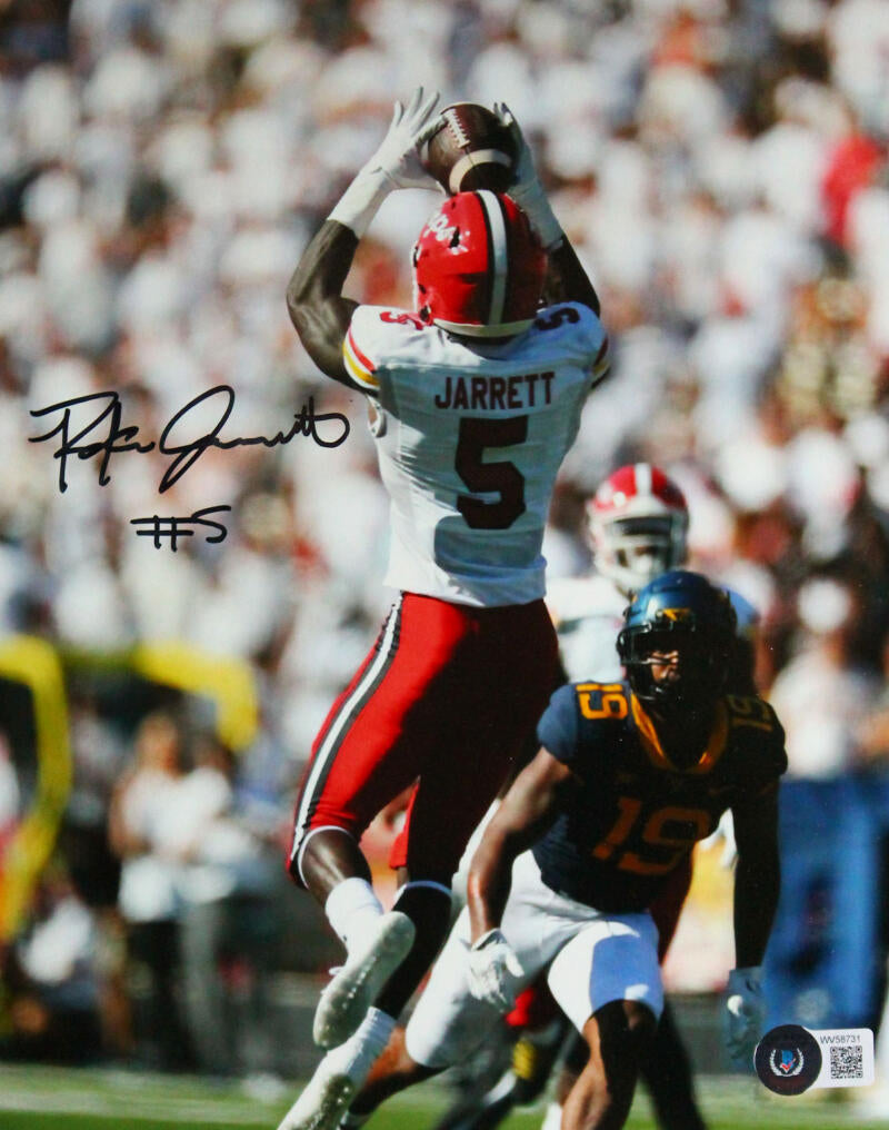 Rakim Jarrett Autographed Maryland Terps 8x10 Catch Photo-Beckett