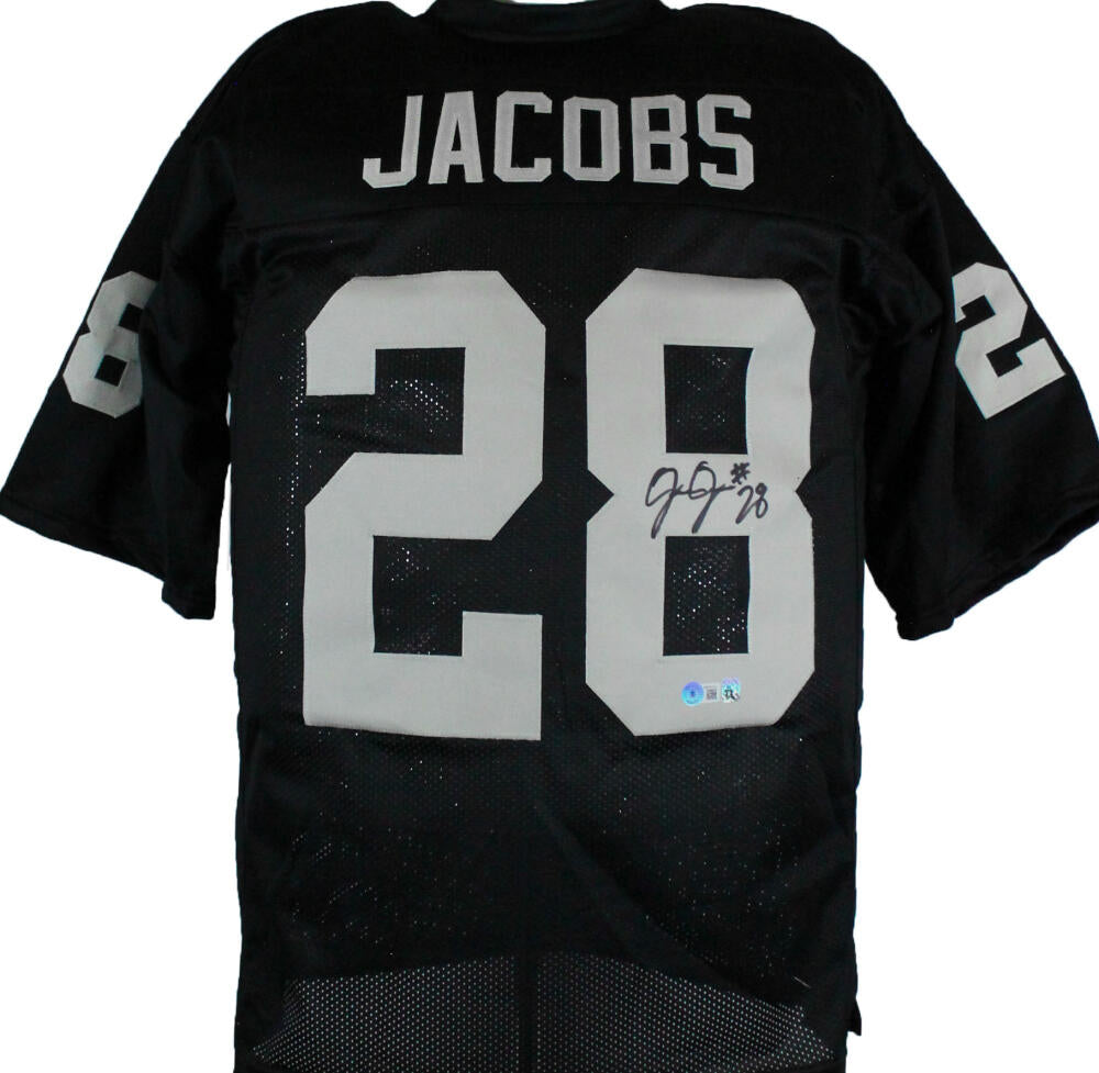 Josh Jacobs Signed Jersey (Beckett & Jacobs)