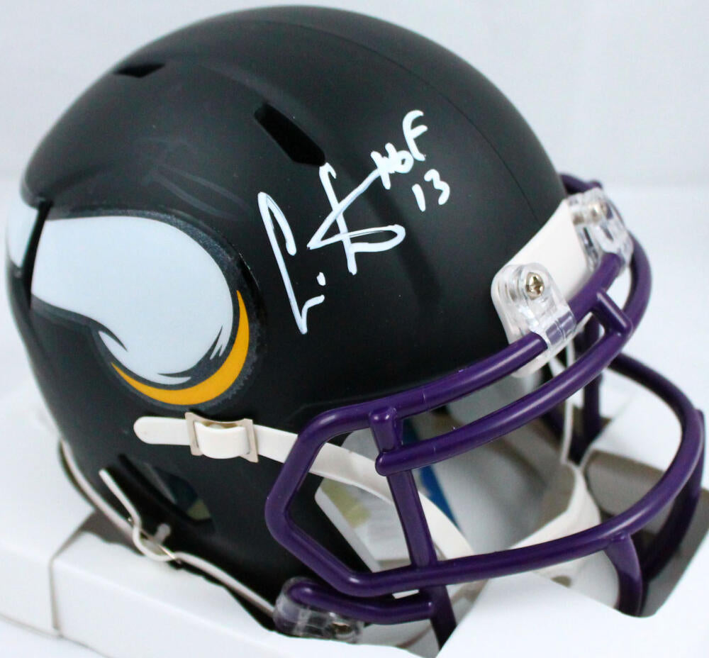 Cris Carter Autographed Signed (Minnesota Vikings) Mini Football