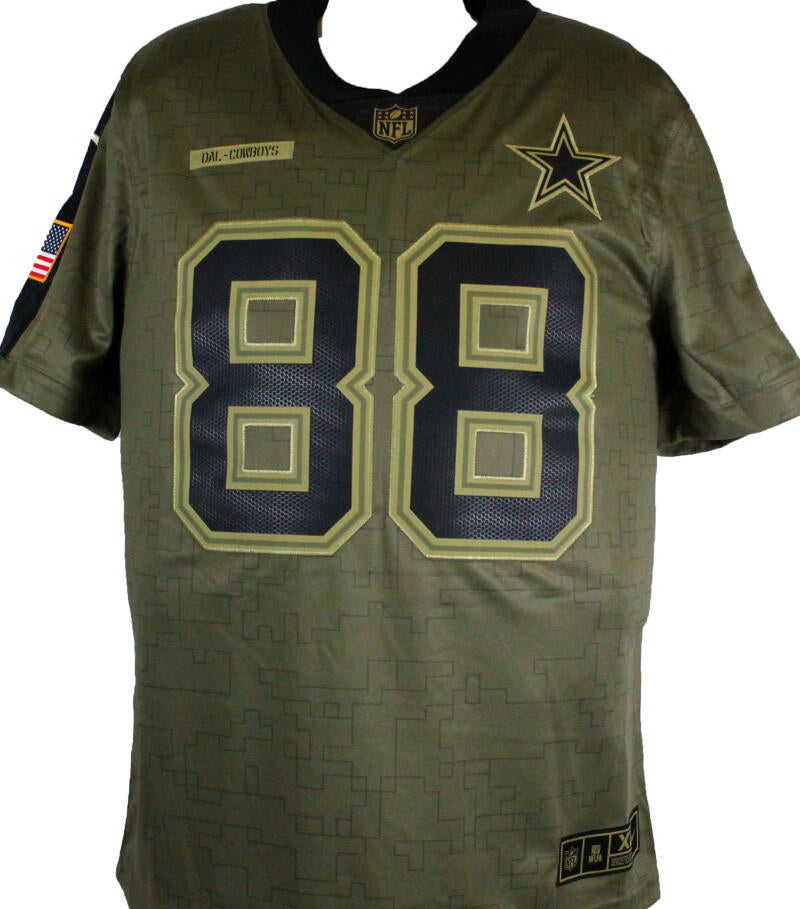 Cee Dee Lamb Dallas Cowboys Autographed Nike Salute To Service Limited –  The Jersey Source