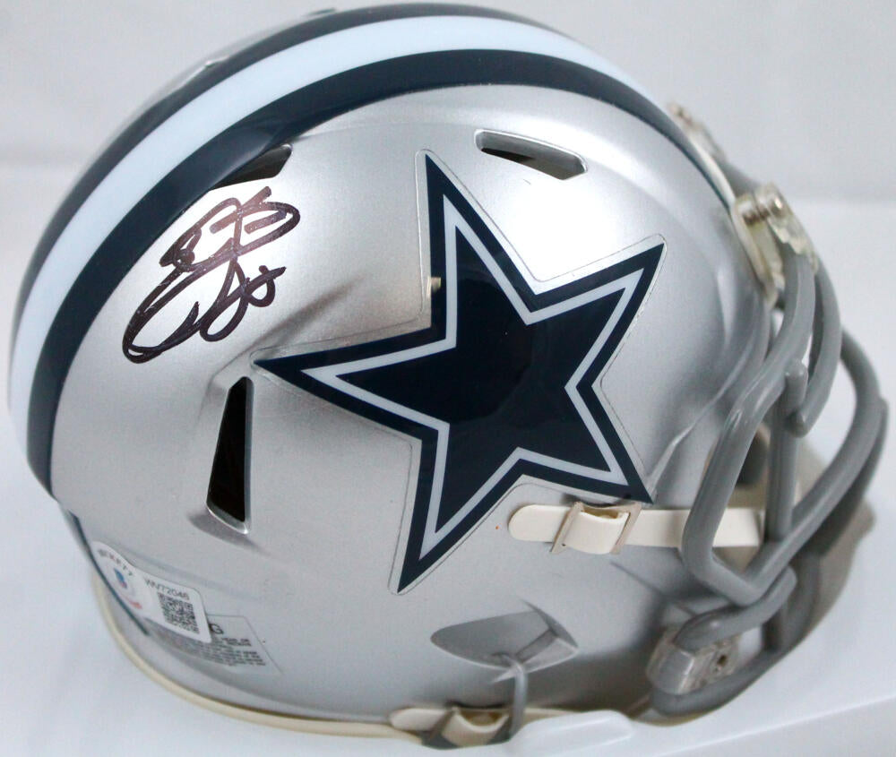 : Emmitt Smith Dallas Cowboys Autographed Riddell Flash