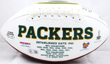Ahman Green Autographed Green Bay Packers Logo Football w/Insc.-Beckett W Hologram *Black Image 3
