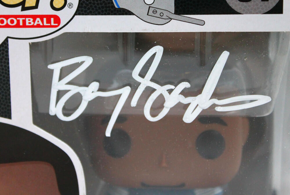 Barry Sanders Detroit Lions Autographed NFL Legends Funko Pop Doll #81