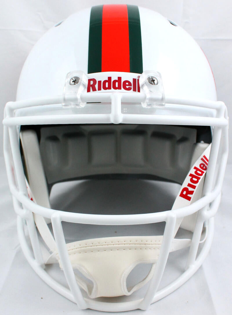 Frank Gore Miami Hurricanes Autographed Riddell Speed Replica