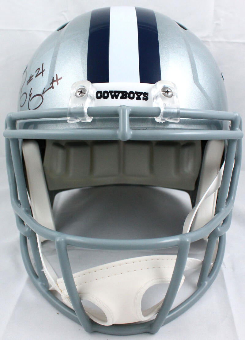 Ezekiel Elliott Autographed Dallas Cowboys Lunar Eclipse Replica