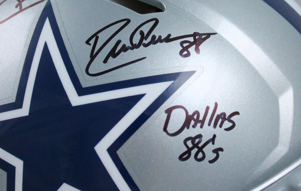 Drew Pearson Dallas Cowboys Fanatics Authentic Autographed Riddell