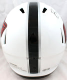 Barry Sanders Autographed Oklahoma State F/S Speed Helmet-Beckett Hologram *Black Image 4