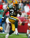 Ahman Green Autographed Green Bay Packers 16x20 HM Running-Beckett W Hologram *White Image 1