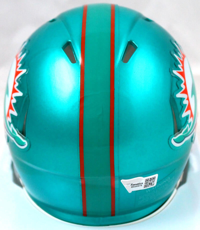 Tua Tagovailoa Autographed Miami Dolphins AMP Full Size Helmet Fanatics #3