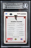 1991 Upper Deck #85 Deion Sanders Auto Atlanta Falcons Autograph Beckett Auth Image 2