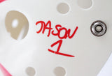 Ari Lehman Signed Friday The 13th White Jason Mask w/2 Insc.-Beckett W Hologram *Red Image 4